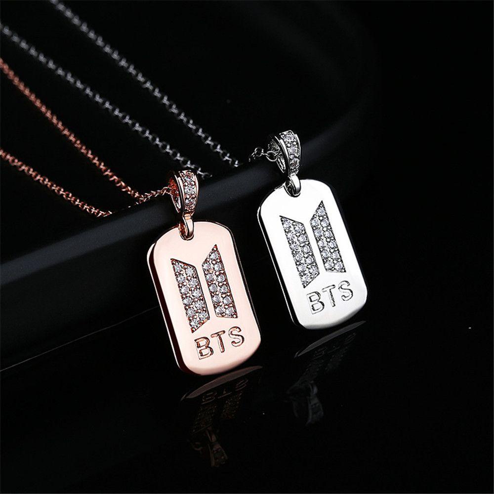 Vòng cổ Mặt Chữ Army BTS Thời Trang Cho Nữ