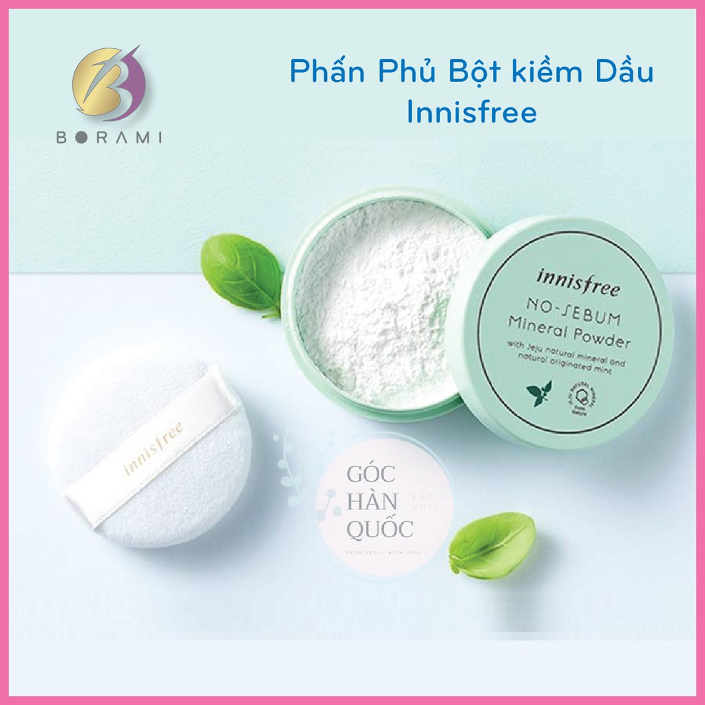 Phấn bột kiềm dầu Innisfree No Sebum Mineral Powder