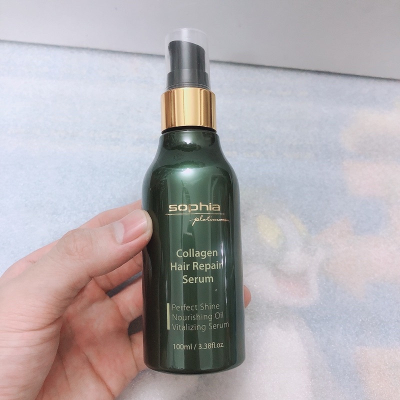 Tinh dầu phục hồi tóc Sophia Collagen Hair Repair Serum 100ml [ CHÍNH HÃNG ]