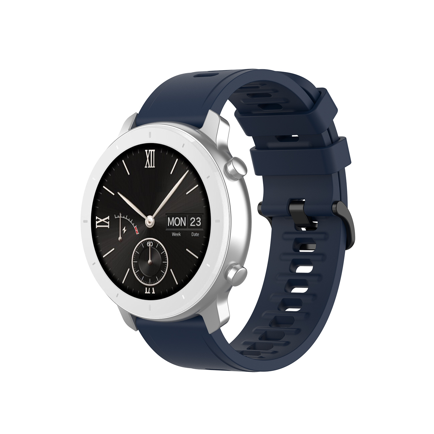 Dây Đeo Silicon Cho Đồng Hồ Thông Minh Huami Amazfit Gtr 42 / 47mm