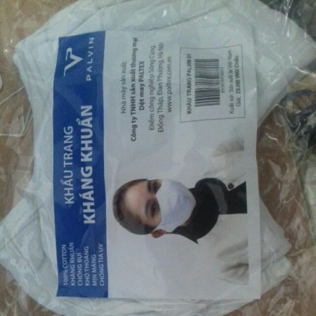 Khẩu trang vải kháng khuẩn