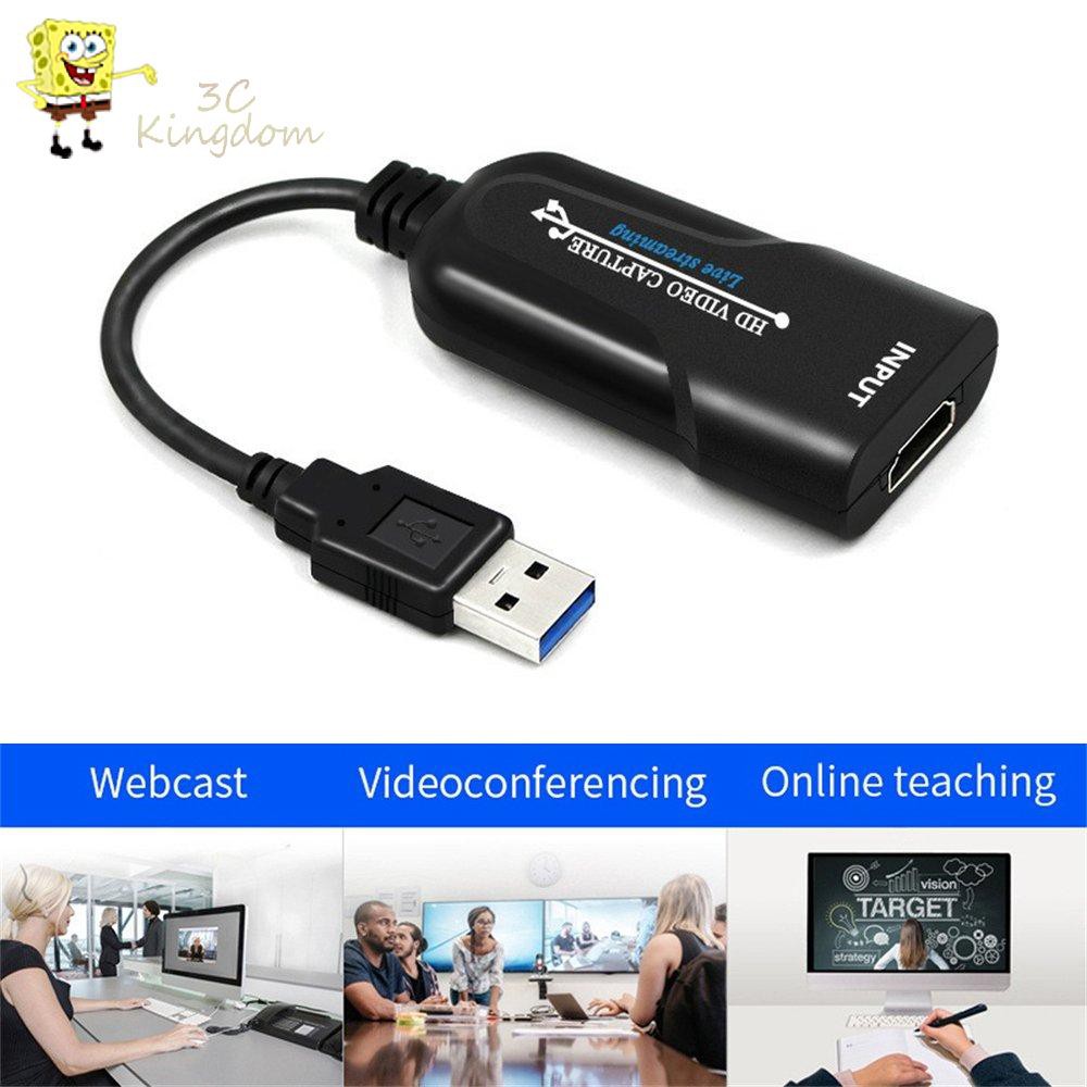 ☆Pro☆  HDMI Video Capture Card Audio Video Capture Card K004 Free Drive USB Recording Box High Definition Game Broadcaster