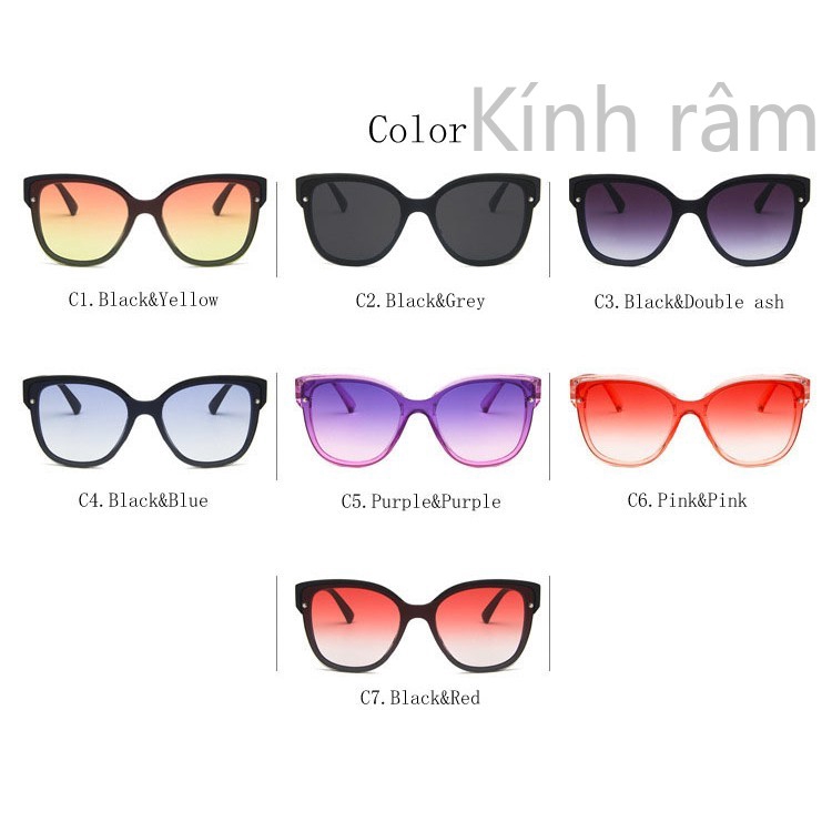 Kính mát phong cách cổ điển sang trọng dành cho cả nam và nữ