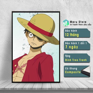 Tranh One Piece Luffy Siêu Ngầu Trong One Piece