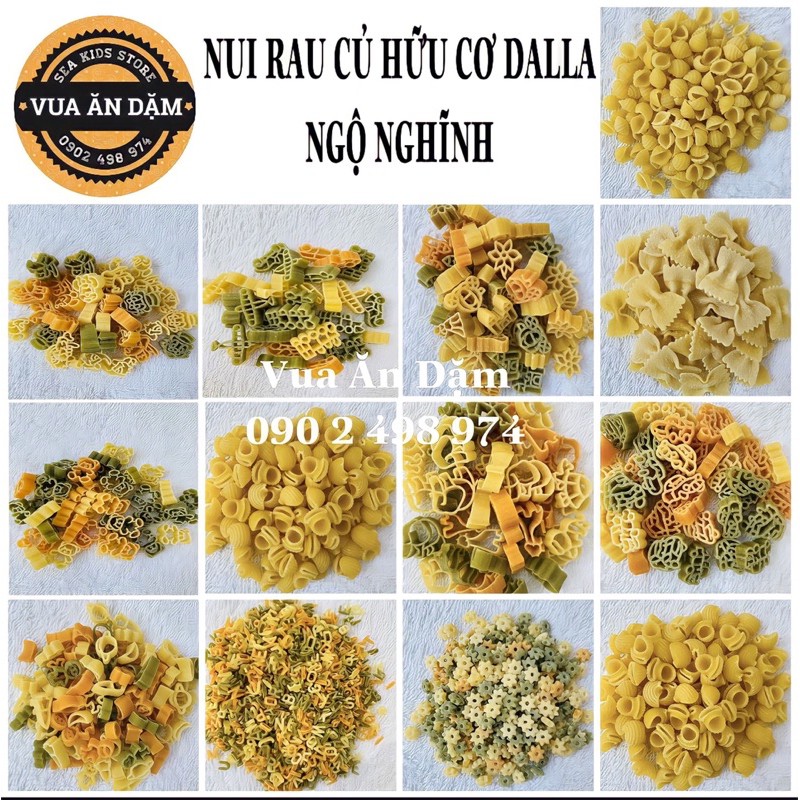 Nui Hữu Cơ Cho Bé Tập Ăn Dặm Dalla Costa Ngộ Nghĩnh