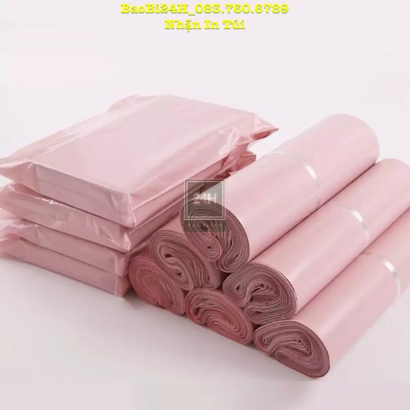 📞 0,5KG-1KG💥TÚI GÓI HÀNG NIÊM PHONG Mầu HỒNG PASTEL CAO CẤP💥Túi ship Cod, đóng gói hàng chống bóc HÀNG PE SIÊU DAI.