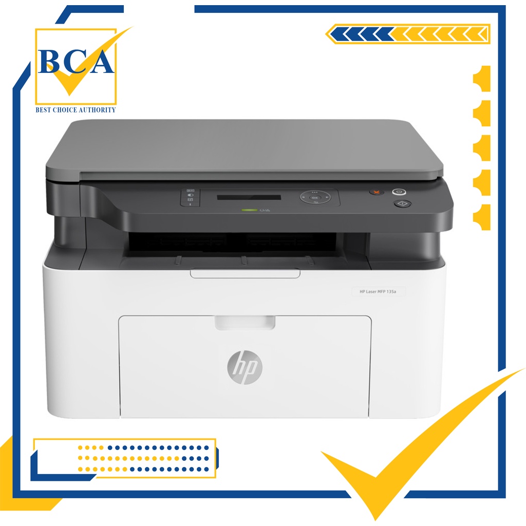 Máy in (In, Copy, Scan) Laser trắng đen đa năng HP Laser MFP 135A _ 4ZB82A