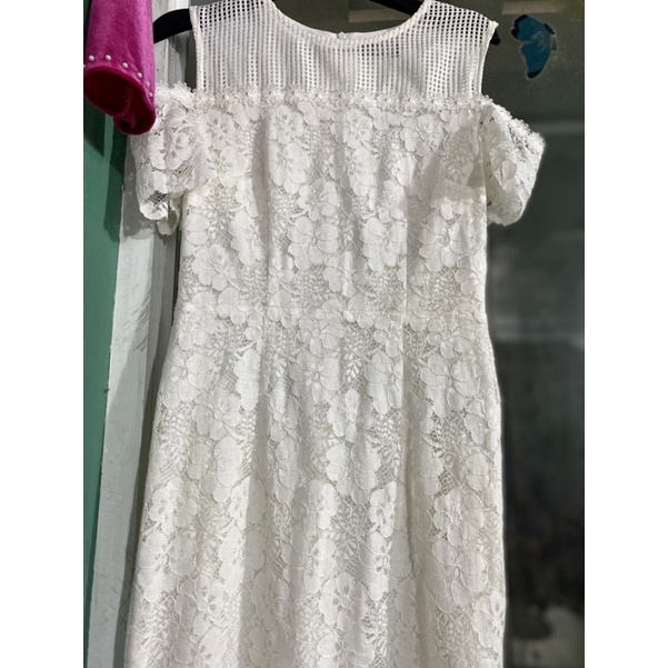 Đầm ren trắng Odessa