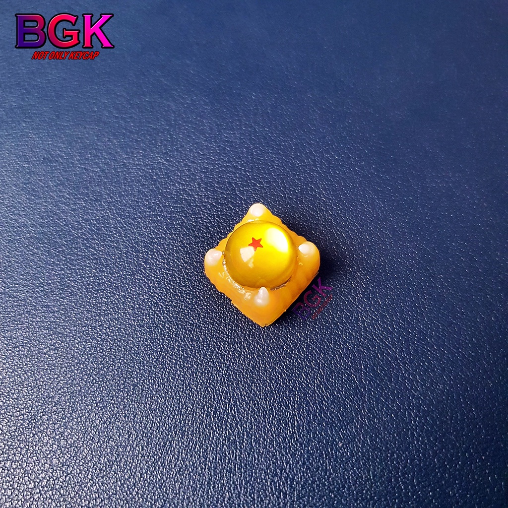 Keycap Artisan Viên Ngọc Rồng Đúc Resin Đổ Lớp Không Bay Màu Và Xuyên LED ( keycap Resin )