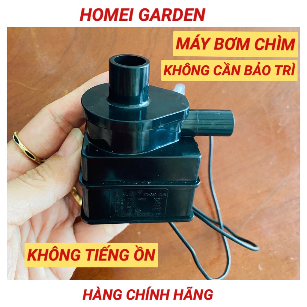 Bộ lọc oxy hóa 220V 9W máy bơm chìm máy bơm nước không chổi than áp suất cao - G0010