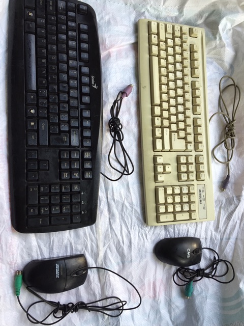 Bộ Bàn Phím chuột CỔNG PS2 Keyboard Mouse máy tính