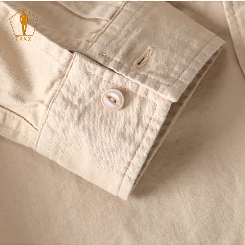Áo Sơ Mi Nam Nữ Basic TRAZ Cao Cấp Unisex Form Rộng Chất Kaki Cực Đẹp Khoác Ngoài
