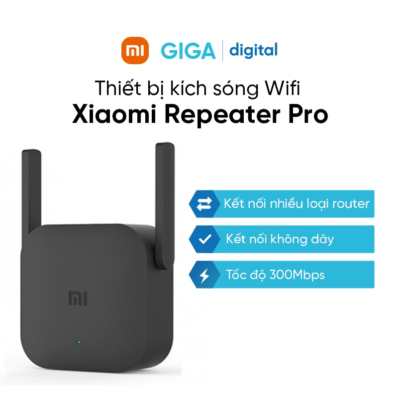 Thiết bị kích sóng Xiaomi Wifi Repeater Pro bộ kích sóng wifi Xiaomi