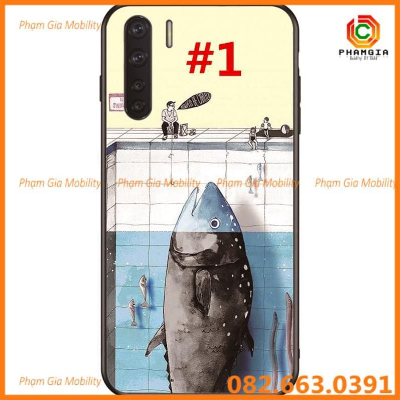 Ốp lưng dẻo hình nhiều mẫu đẹp cho OPPO A91/F15/ OPPO A31 (2020)/A8/ Reno 3 pro 5G/Realme X50