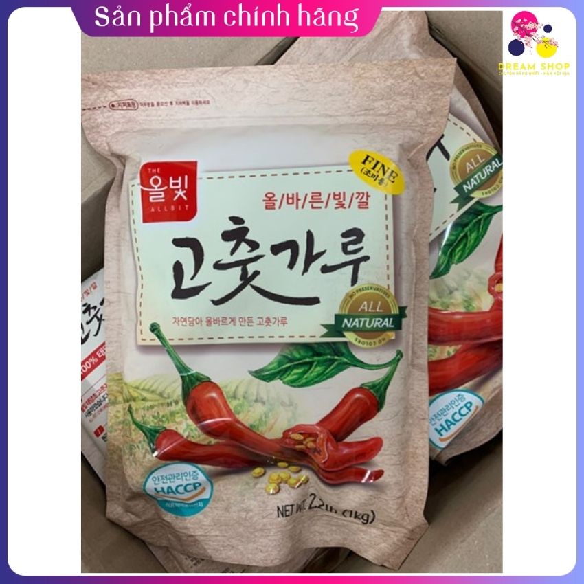 Bột ớt Hàn Quốc Buwon dạng vẩy  454g mới -Dreamshop.vn