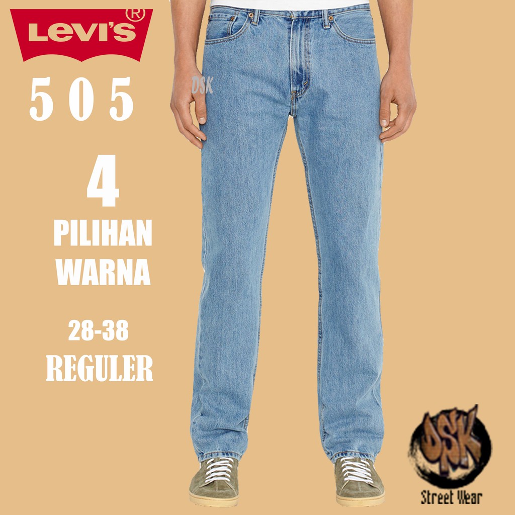 Levis Quần Jeans Nam Ống Đứng Thời Trang 505