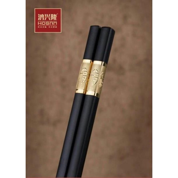 Combo 10 hộp đũa Mạ vàng nhật bản ( 100 đôi)