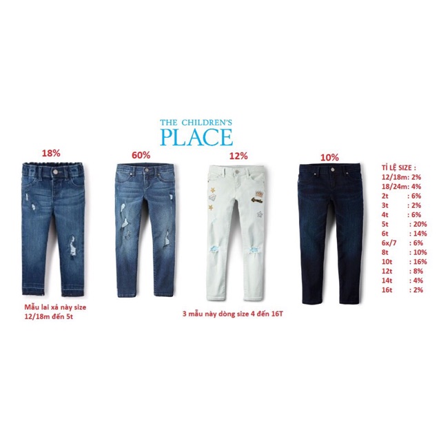 Quần jeans Place