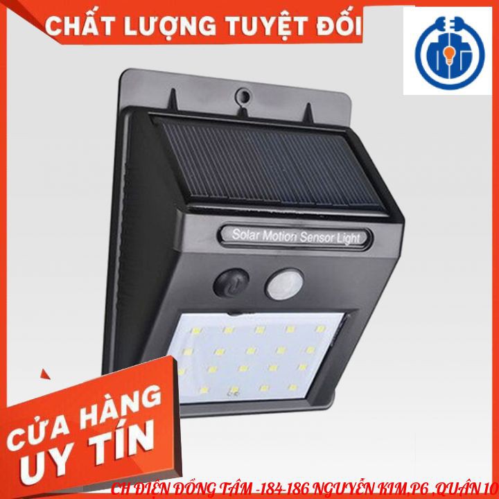 ⚡NowShip HÀNG ĐỘC⚡ Đèn led Năng lượng mặt trời cảm biến người - không cần câu điện