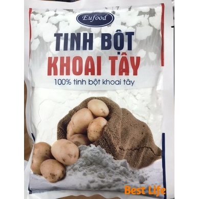 Tinh bột khoai tây nhãn hiệu EUFOOD 400g nguyên liệu nấu món súp khai vị