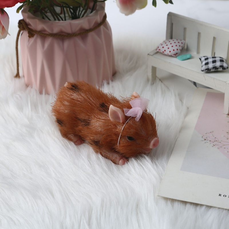 Heo Đồ Chơi Bằng Silicone Trang Trí Phòng Ngủ Cho Bé Sơ Sinh