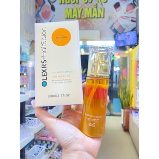 Tinh dầu dưỡng tóc bóng mượt olexrs + hair salon 80ml