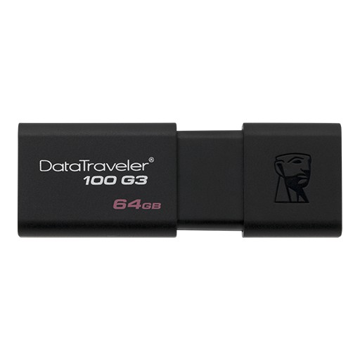 USB 3.0 Kingston DT100G3 128GB tốc độ upto 130MB/s - Hãng phân phối chính thức