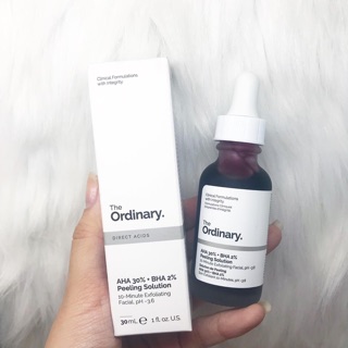 Tẩy da chết hoá học The Ordinary - AHA 30% + BHA 2% Peeling Solution 30ml