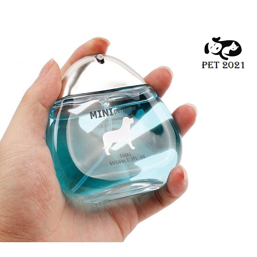 Nước Hoa  AIGOUGOU Mini 50ml Dành Cho Chó Mèo - PET 2021
