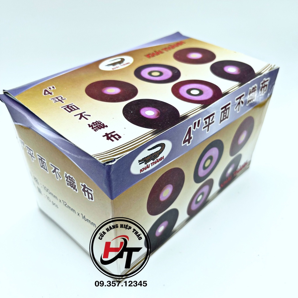 Nỉ đánh bóng inox xám đỏ bánh nỉ cá xấu loại tốt NX-ND