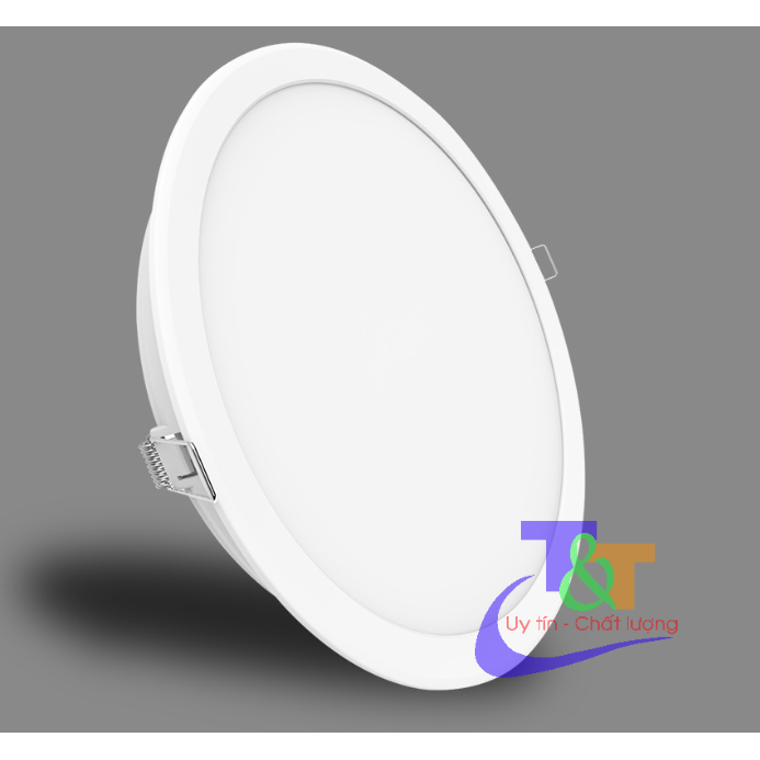 Đèn led âm trần Nanoco 12W NED126 Eco Series -Kích thước khoét lỗ  Ø120mm/H: 45mm
