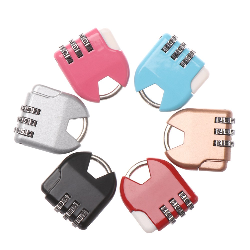 Ổ khóa mật khẩu 3 số mini đa năng tiện dụng