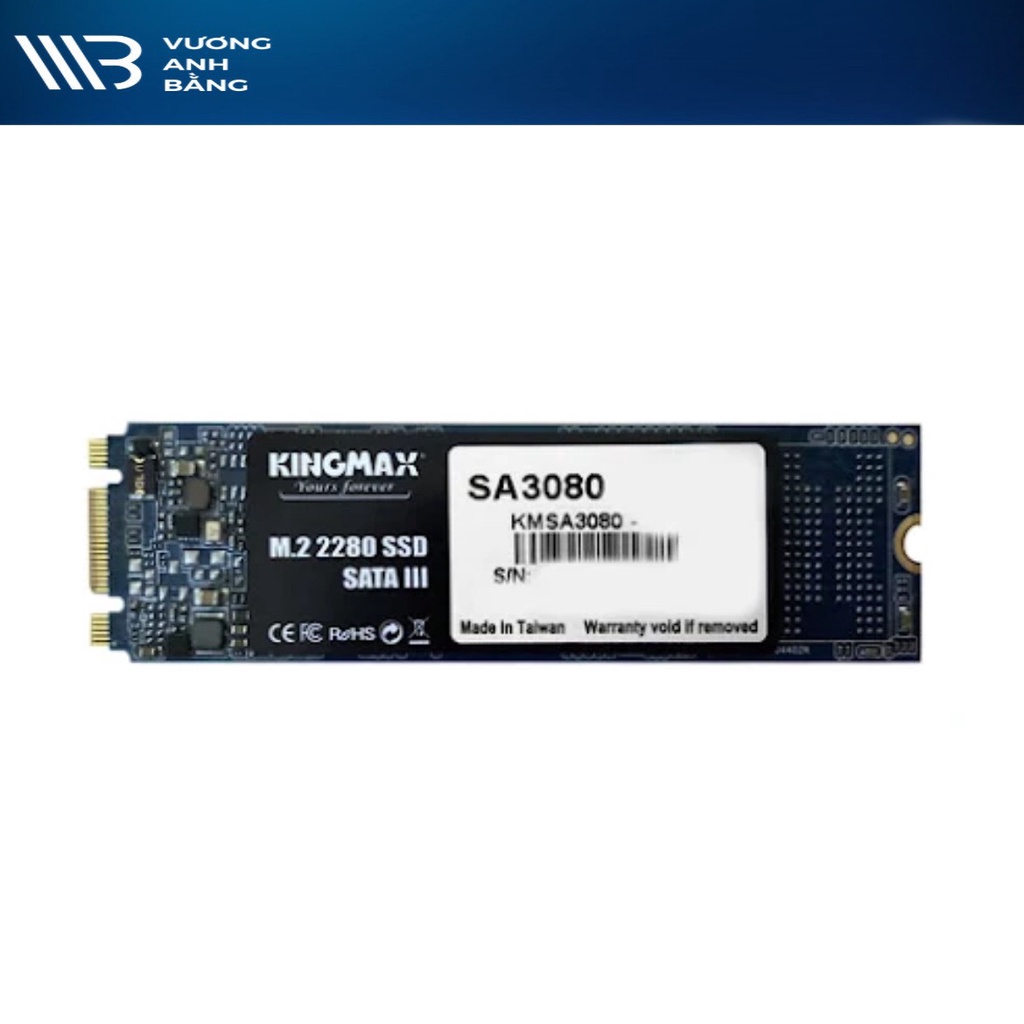 Ổ cứng SSD M.2 Sata 128G KINGMAX- Hàng Chính Hãng