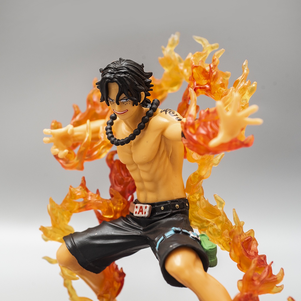 Mô hình One Piece nhân vật Ace phiên bản Battle Ver đồ chơi mô hình nhân vật One Piece để bàn trang trí Haki Shop