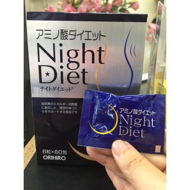 Viên uống giảm cân Orihiro Night Diet Nhật