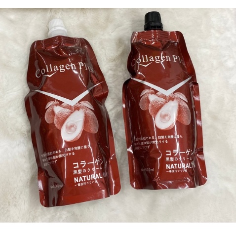 Nhuộm đen tóc collagen tinh chất bơ chuyên gia phủ tóc bạc