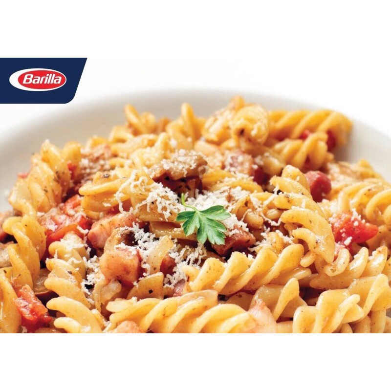 Mì Nui Barilla Ý Hộp 500g-Mì Nui Các Cỡ Hình Dạng Ống Tre/Xoắn Ốc/Hoa Nơ-(Penne Rigate/Fusilli/Farfalle)-Nhập Khẩu Ý