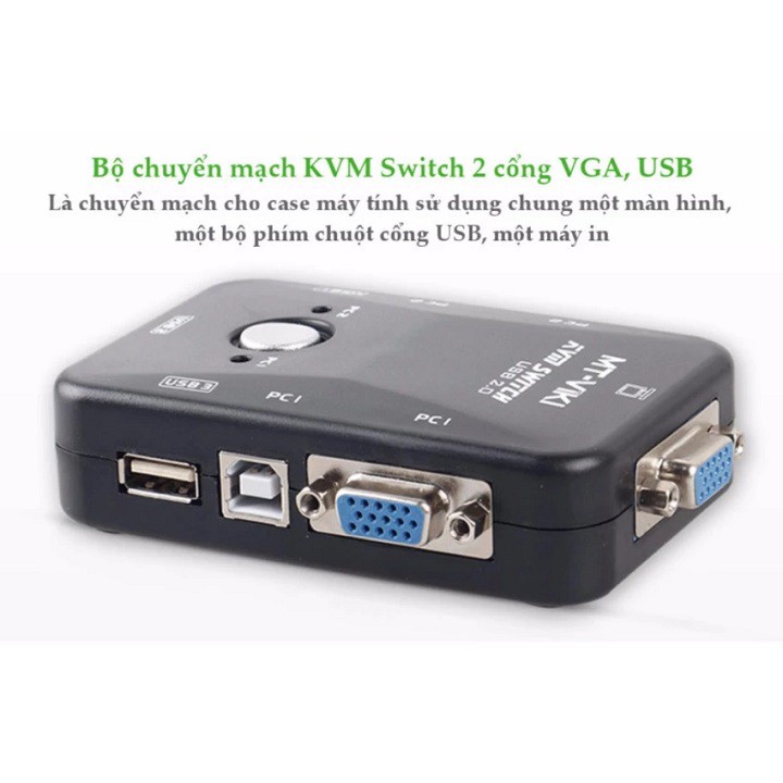 USB KVM Switches 2 ports MT- VIKI