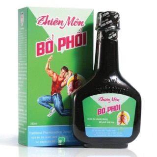 Thiên môn bổ phổi bình đông 280 ml - hỗ trợ cho người bị ho, đau rát hàu họng, miệng khô, khản tiếng