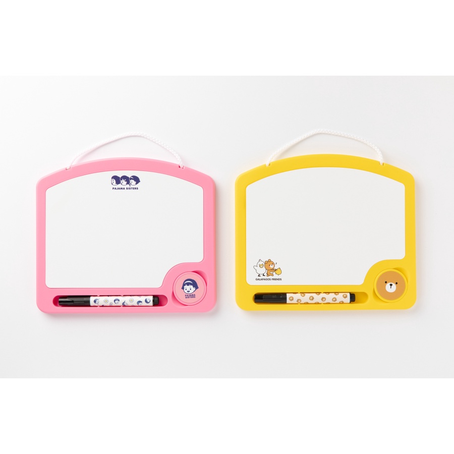 Bảng Trắng ARTBOX Hàn Quốc Họa Tiết Pajama Sisters Màu Hồng Dễ Thương