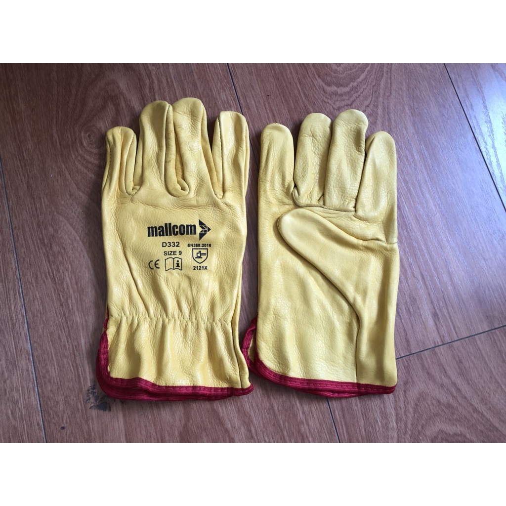 Găng tay da hàn tig D332-100% da bò