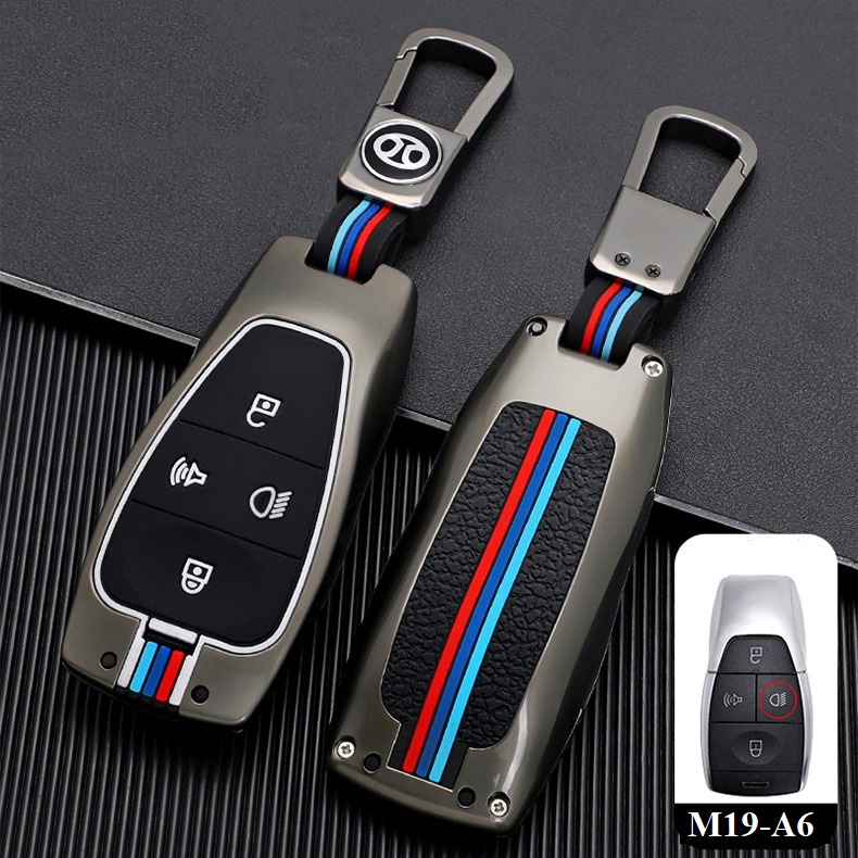 Vỏ ốp khoá xe hơi - Bọc chìa smartkey ô tô Beijing X7 - M19-A6