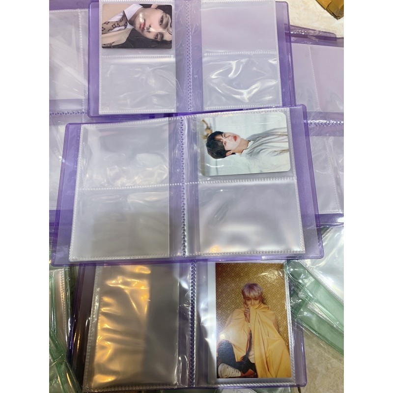 Sổ đựng photocard , Postcard, lomo kích thước 9x13, 8x10, 9x6