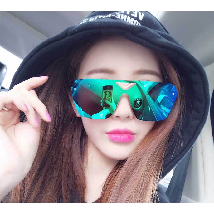 Kính mát tráng gương kiểu dáng thời trang cho nam nữ SAMJUNE