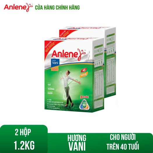 Sữa bột Anlene Gold MovePro hương vani hộp 1.2kg (trên 40 tuổi)