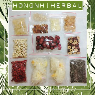 [Set 4-5 chai] Chè tuyết yến dưỡng nhan chuẩn 10 vị