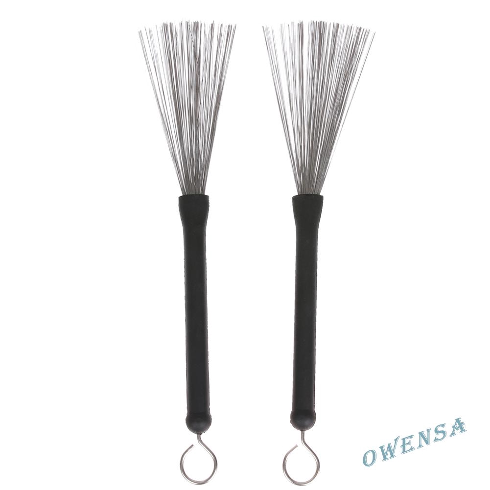 『ow#Jazz Drum Sticks Jazz Drum Brush Professional Drumsticks with Handle☆