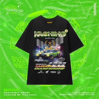 Kaching® /tshirt/ kaching saigon racing 100% cotton aka áo thun kaching®