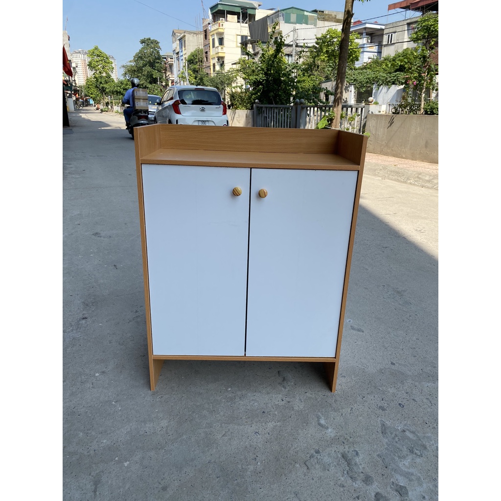 Tủ giày cánh trắng 60x80x30