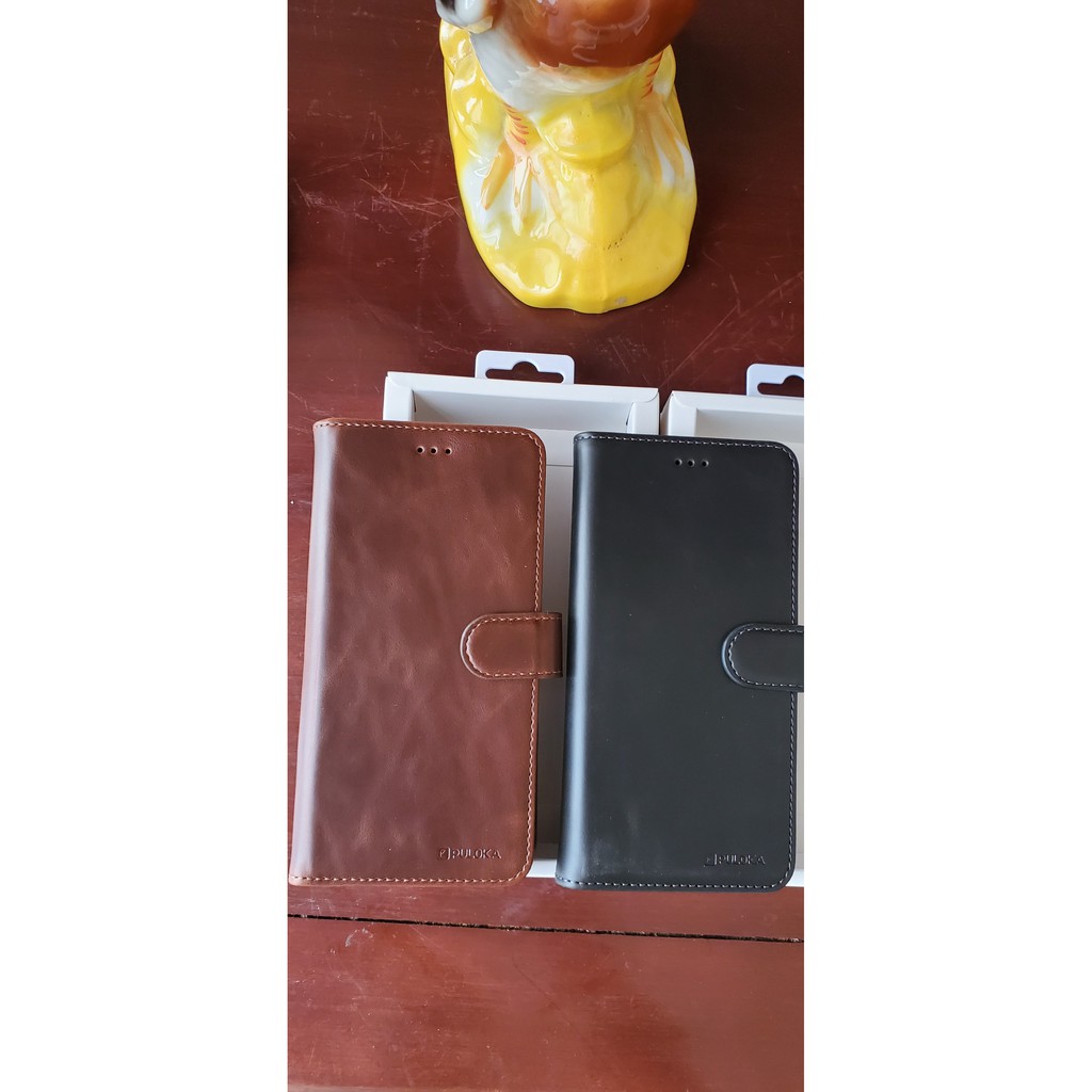 Bao Da PULOKA Kèm Ví Iphone 7 Plus,X, Xs Max, 11, 11 Pro Max, 12 Pro,12 Pro Max Có Ngăn Để Thẻ ATM